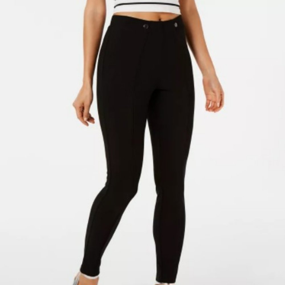 Textured Knit High Waisted Leggings